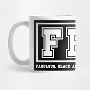 FBI Fabulous Black and Intelligent Mug